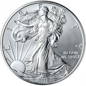 American Silver Eagle 1 oz Coin - 10 Round Minimum (Random Dates)