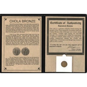 Chola Dynasty Coin Album (C)