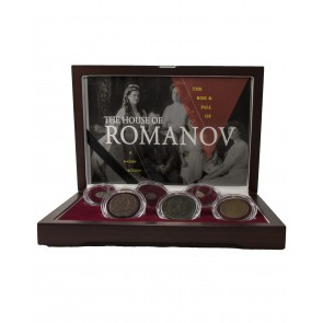 Rise and Fall of the House of Romanov: 6-Coin Boxed Collection
