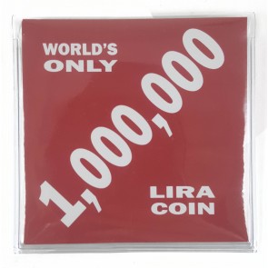 World's Only 1,000,000 Lira Coin (Mini Album)